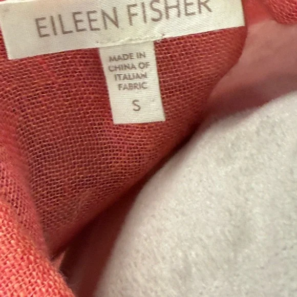 Eileen Fisher Vibrant Coral dress - Picture 6 of 6